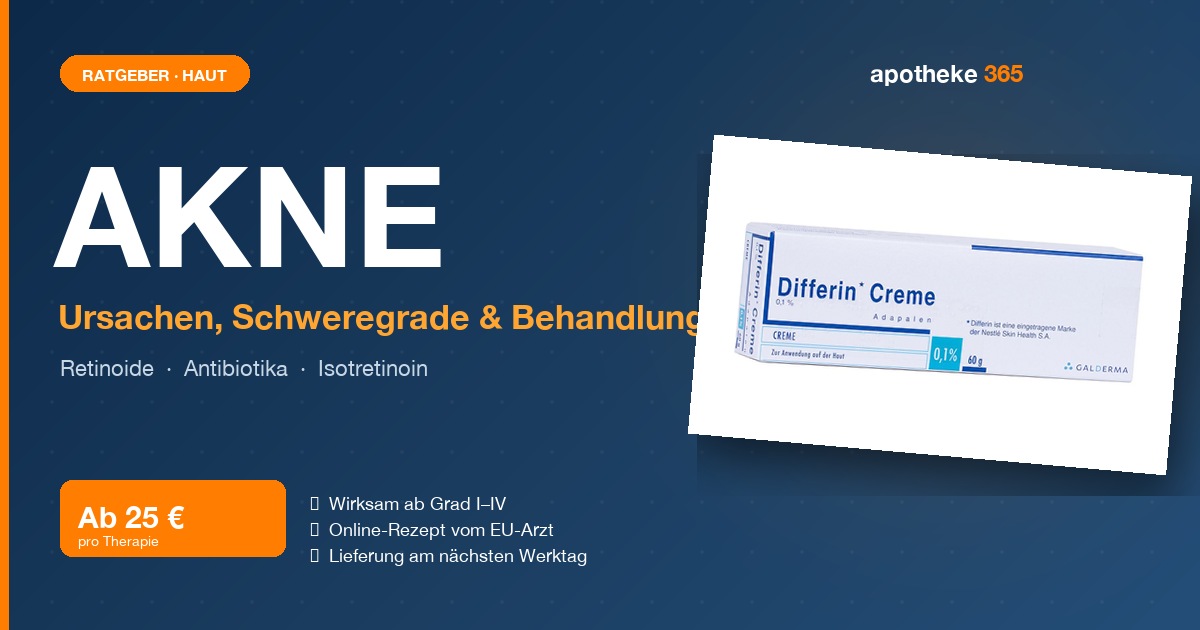 Akne Leitfaden 2026 - Ursachen, Schweregrade und Behandlung